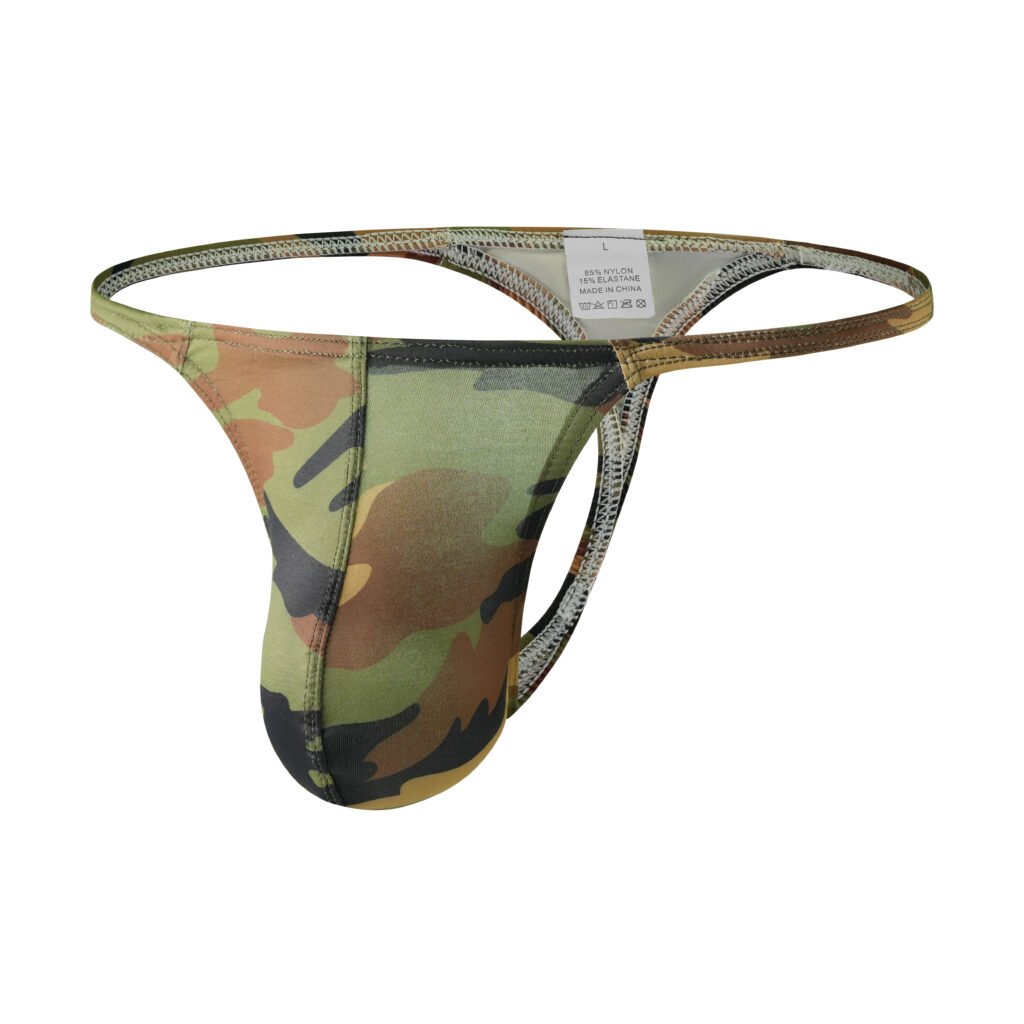 **Camouflage Thong Series (Camouflage Dark Green)