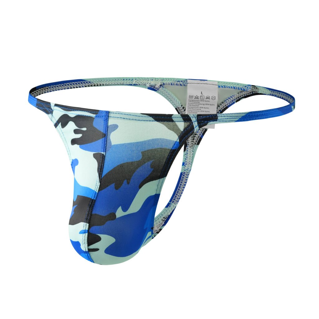 Camouflage Thong Series (Camouflage Navy)