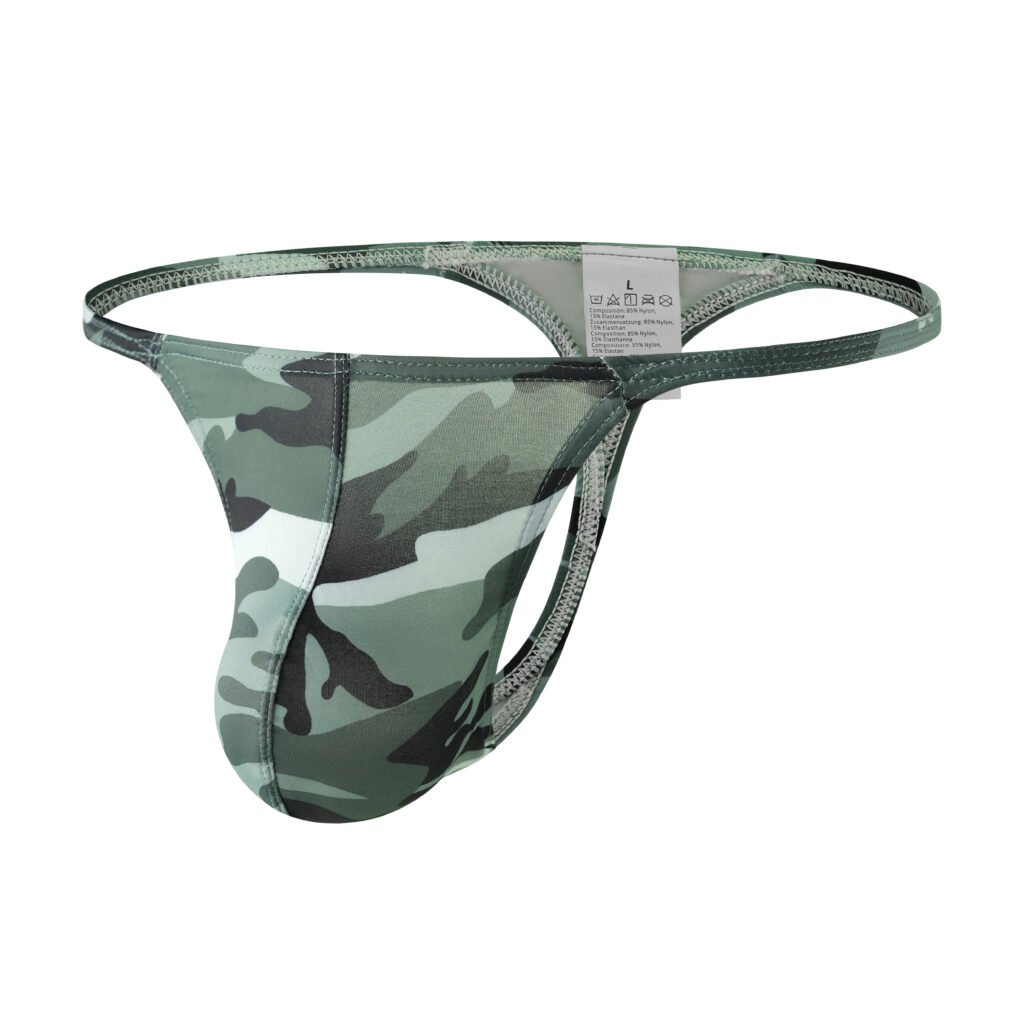 Camouflage Thong Series (Camouflage Light Green)