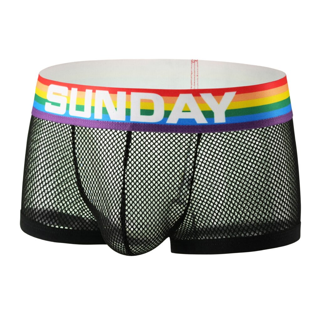 Mesh Wide-Band Trunks — Black